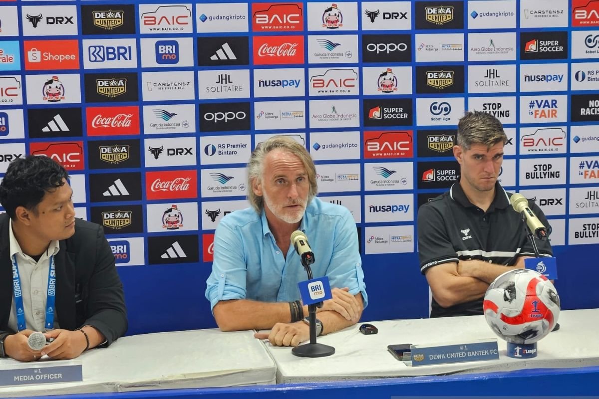 Jan Olde Riekerink Mengakui Dewa United Sering Memulai Musim dengan Buruk